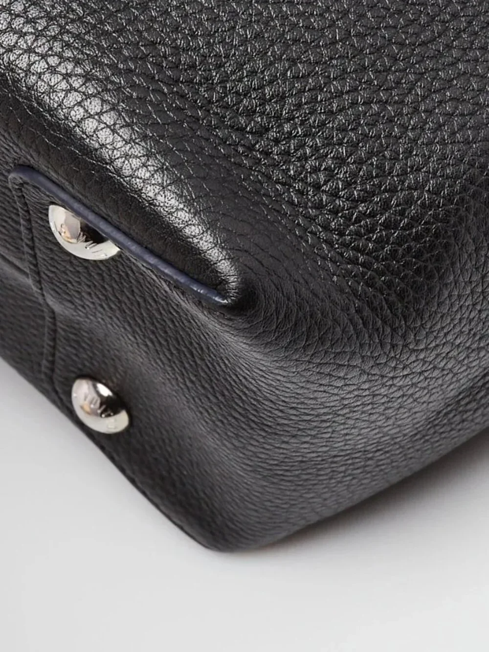 Louis Vuitton Black Taurillon Leather Pernelle Tote Bag